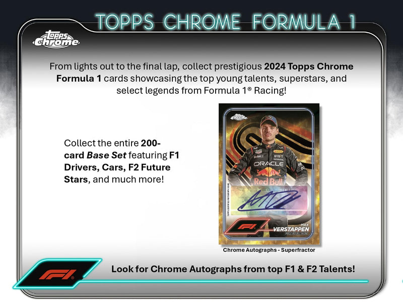 Topps Chrome Formula 1 2024 - Hobby Box