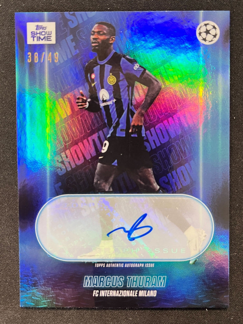 Marcus Thuram /49 Autograph [2024 Topps Showtime]