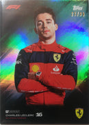 Charles Leclerc [Teal Parallel] 27/99 NM [Topps F1 Lights Out 2022]