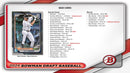 Topps Bowman Draft Baseball 2024 - Hobby Box