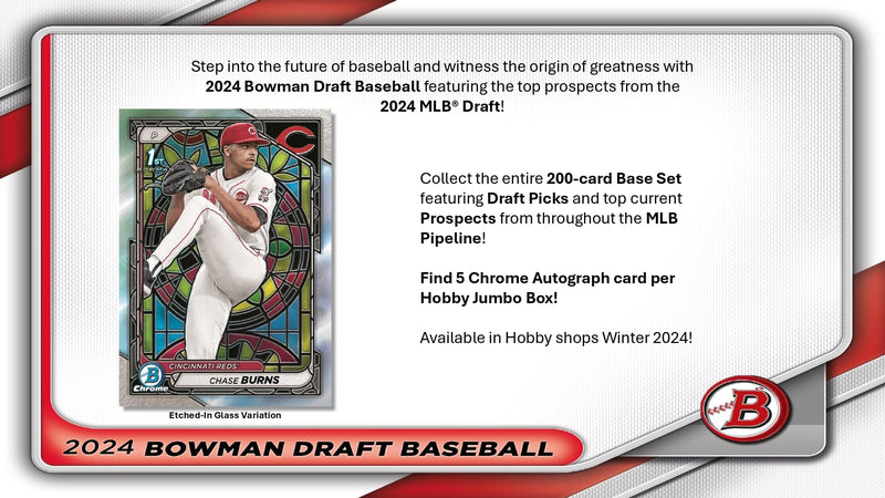 Topps Bowman Draft Baseball 2024 - Jumbo Pack