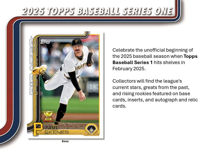 Topps MLB Baseball Series 1 2025 - Mega Box