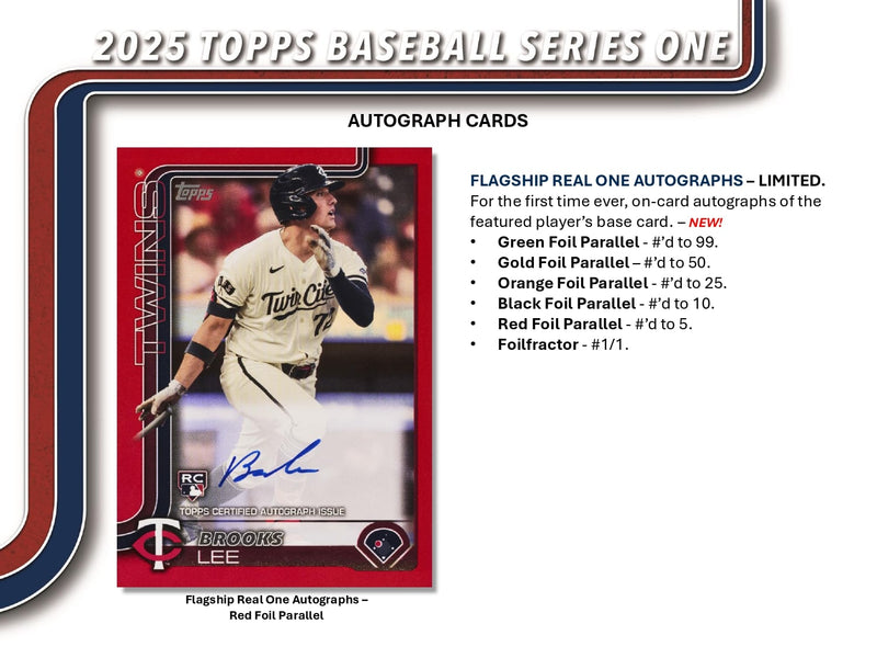 Topps MLB Baseball Series 1 2025 - Mega Box