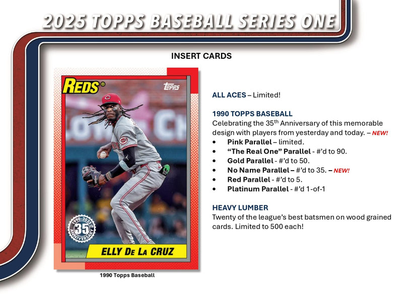 Topps MLB Baseball Series 1 2025 - Value Box