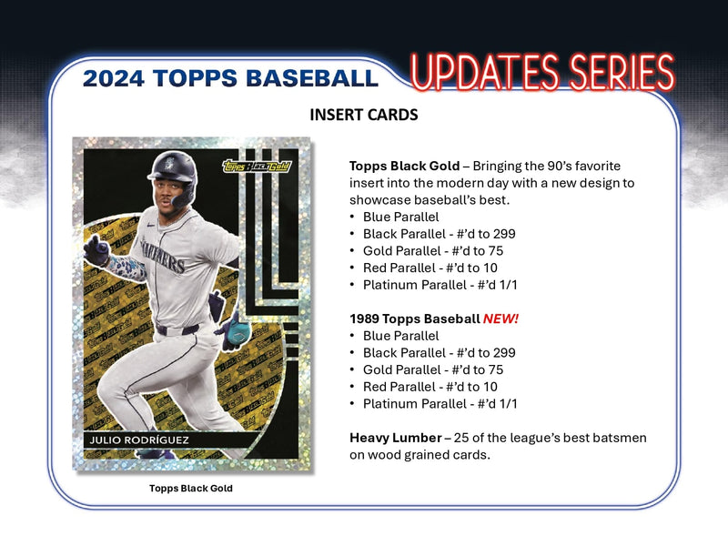 *Forudbestilling* Topps Update Series Baseball 2024 - Jumbo Box