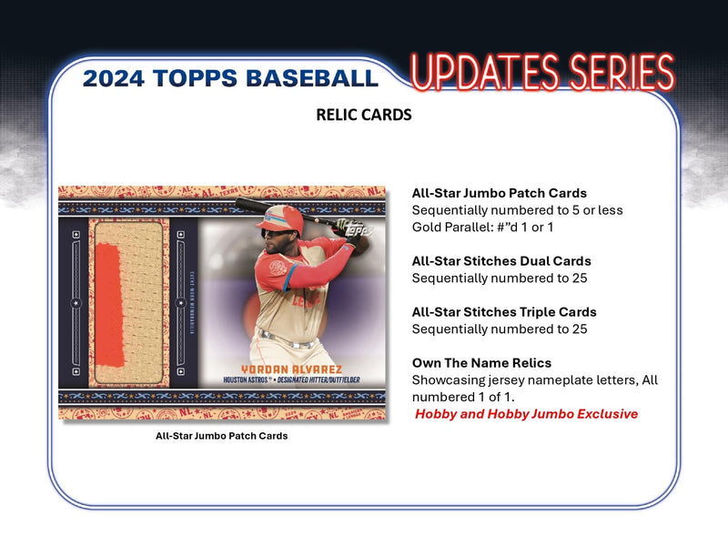 *Forudbestilling* Topps Update Series Baseball 2024 - Jumbo Box