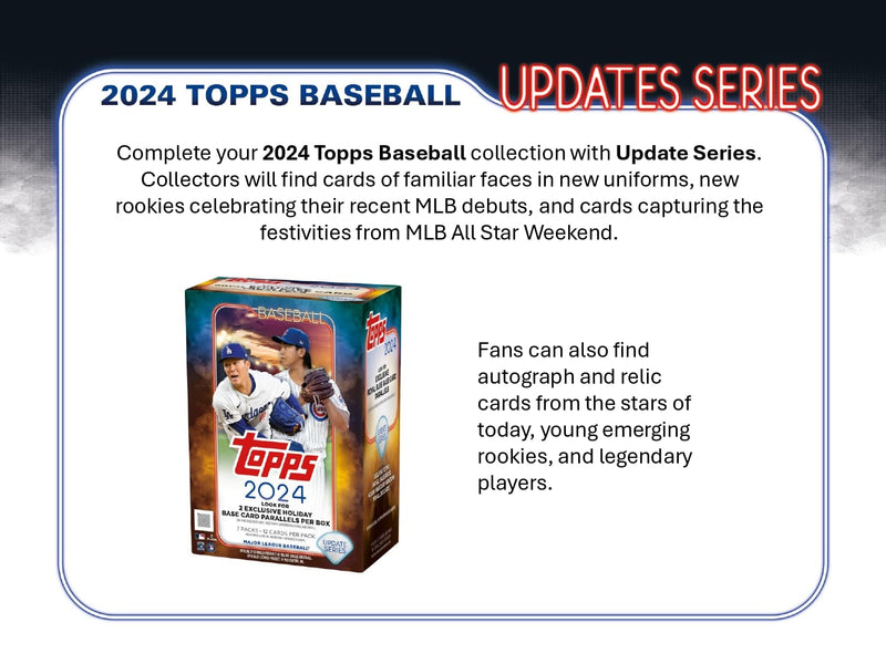 *Forudbestilling* Topps Update Series Baseball 2024 - Value Box