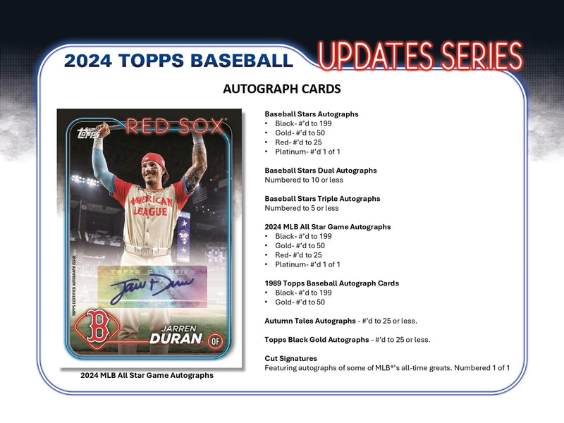 *Forudbestilling* Topps Update Series Baseball 2024 - Value Box