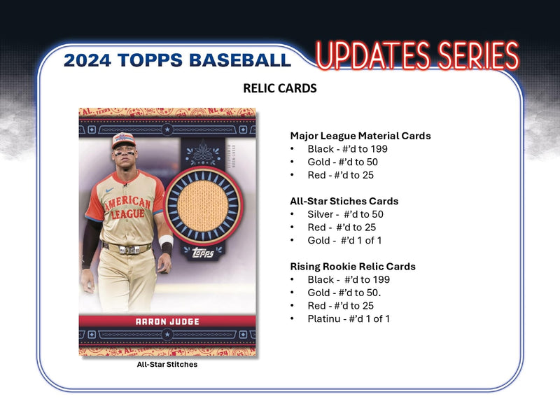 *Forudbestilling* Topps Update Series Baseball 2024 - Value Box