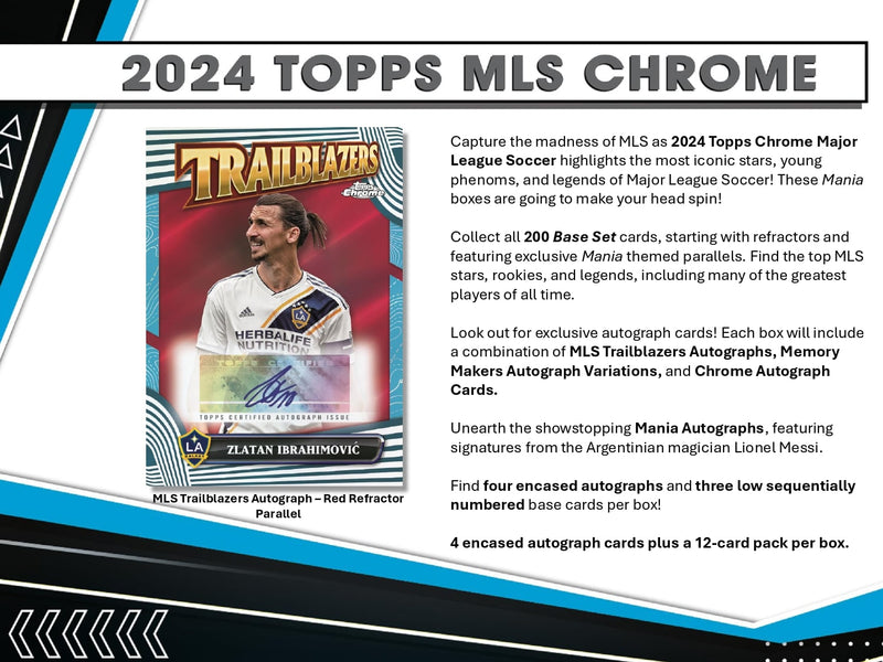 Topps Chrome MLS 2024 - Messi Mania