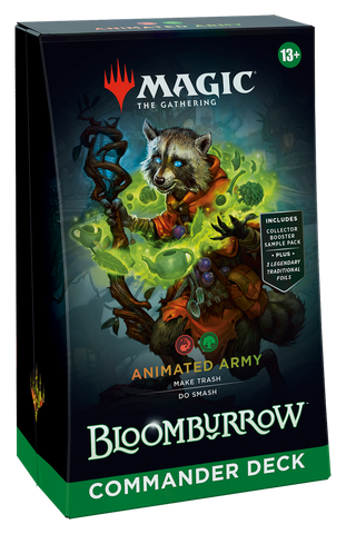 Magic The Gathering: Bloomburrow - Animated Army Commander Deck
