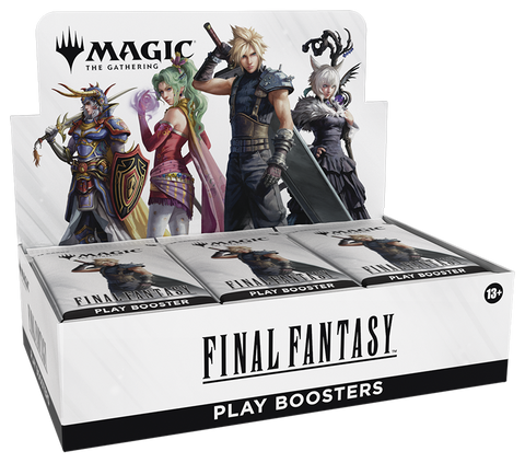 Magic The Gathering - Final Fantasy - Play Booster Display