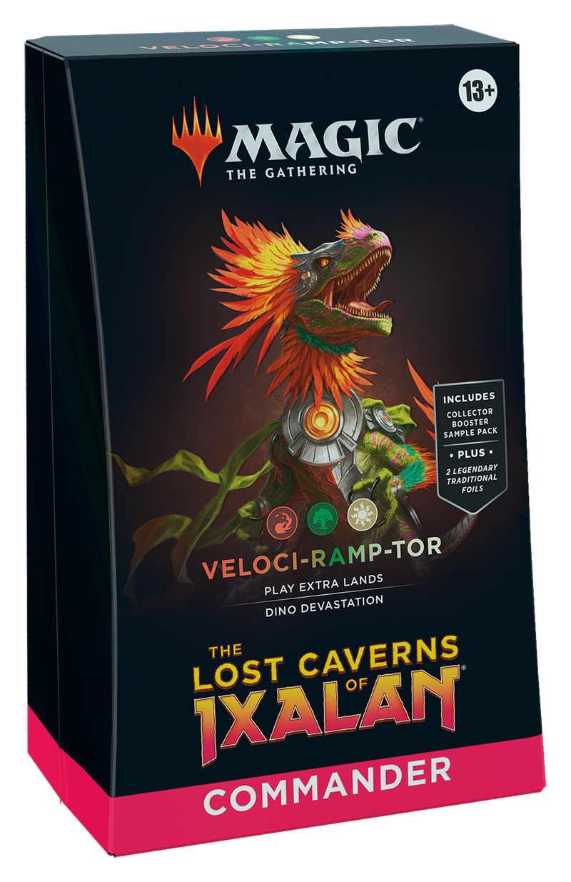 Magic the Gathering: The Lost Caverns of Ixalan - Commander Deck Veloci-Ramp-Tor