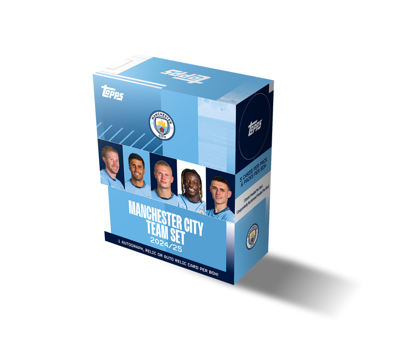 Topps Manchester City Team Set 2024/25