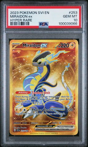 Miraidon ex #253 PSA 10 [Scarlet & Violet]