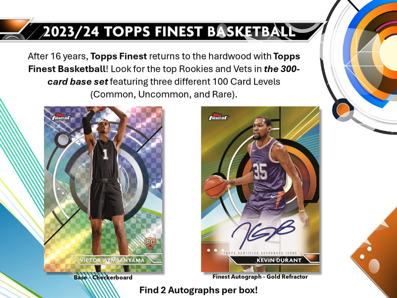 Topps Finest Basketball 2023/24 - Breaker's Delight (Breakers only!)