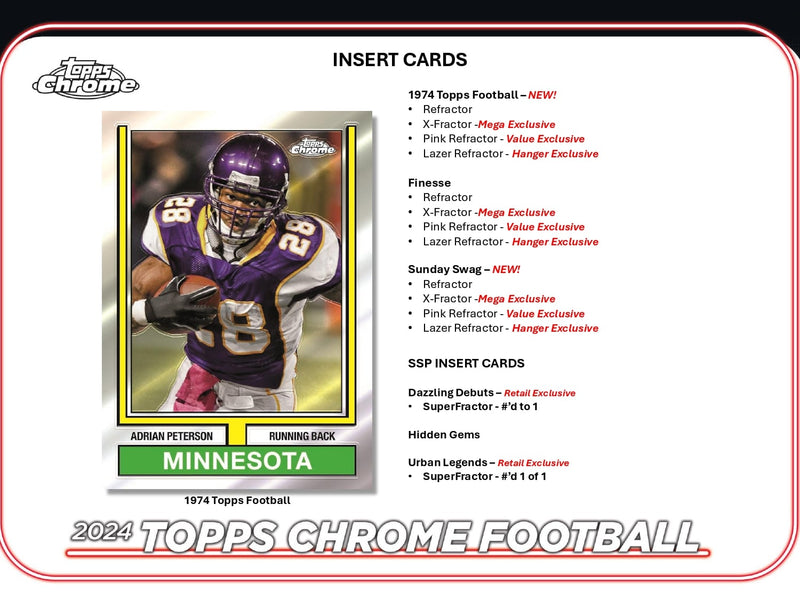 Topps Chrome Football 2024 - Value Box