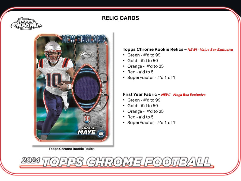 Topps Chrome Football 2024 - Value Box