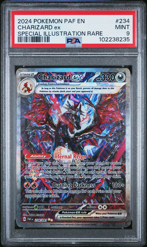 Charizard Ex [Special Illustration Rare] #234 PSA 9 [Paldean Fates 2024]