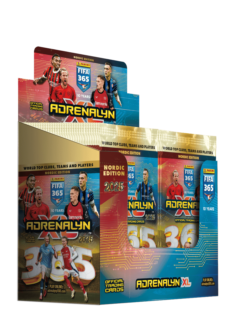 Panini FIFA 365 2025 - Booster Display