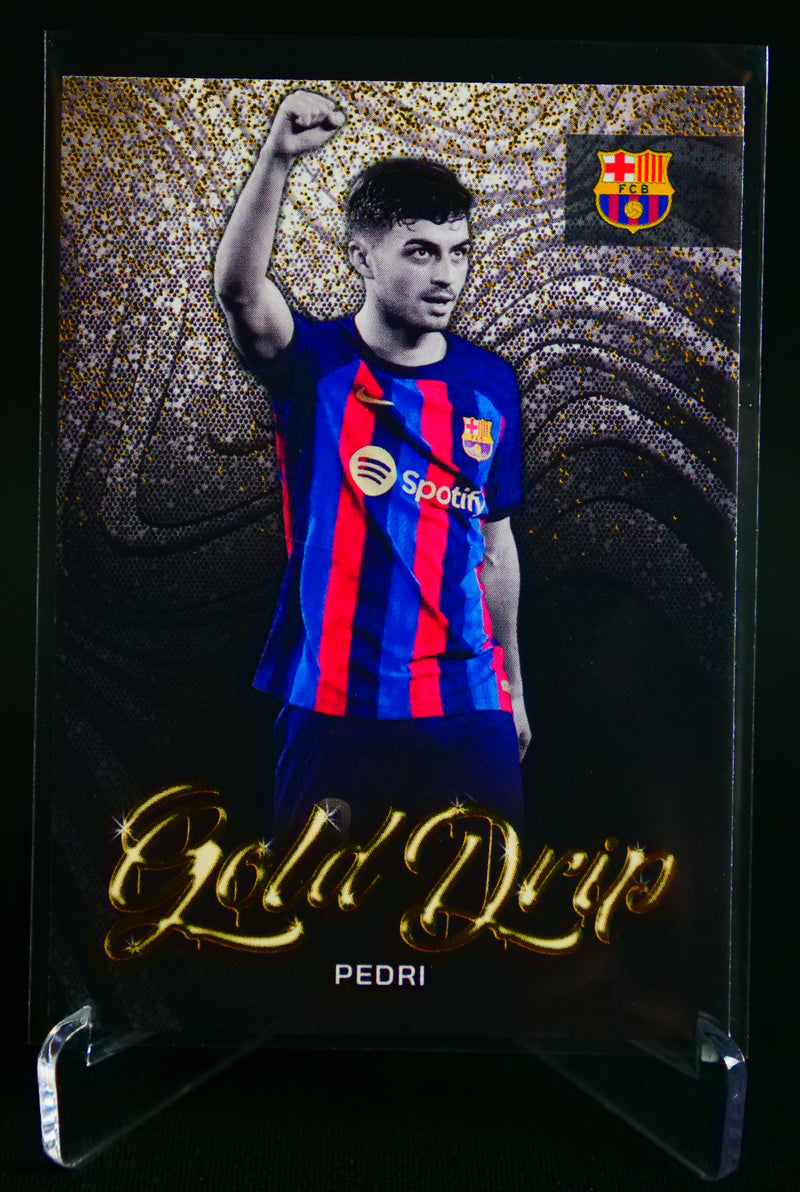 Pedri Gold Drip [Topps FC Barcelona Team Set 2022/23]