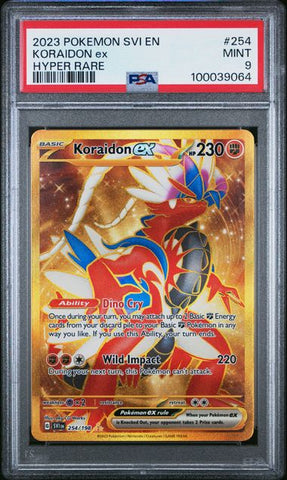 Koraidon ex #254 PSA 9 [Scarlet & Violet]