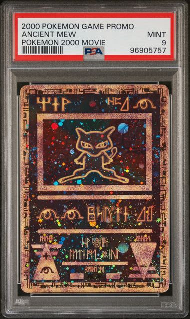 Ancient Mew PSA 9 [2000 Movie Promo]