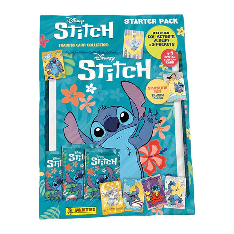 Panini Disney Stitch Trading Cards - Starter Pack
