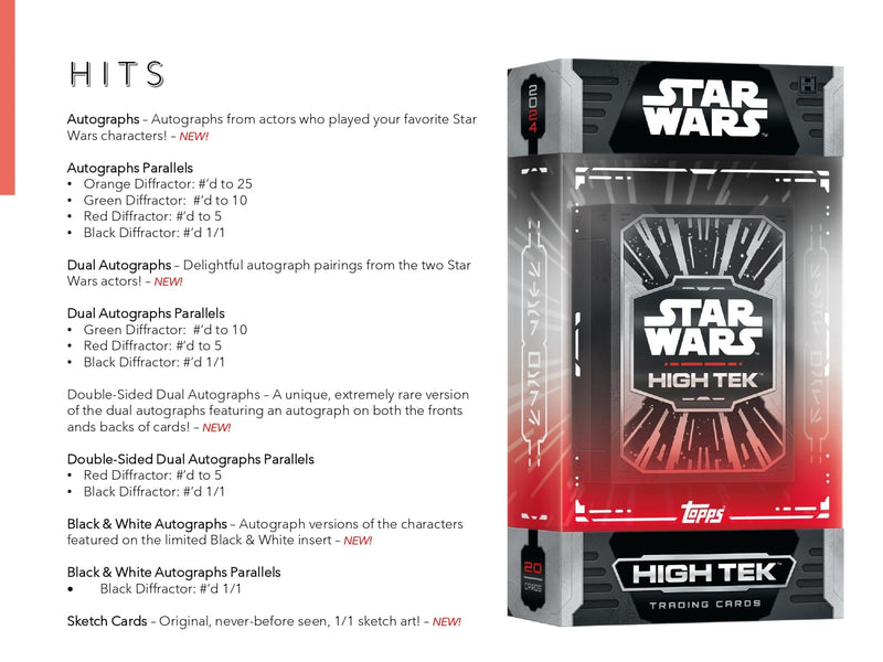 Topps Star Wars High-tek 2024 - Hobby Box