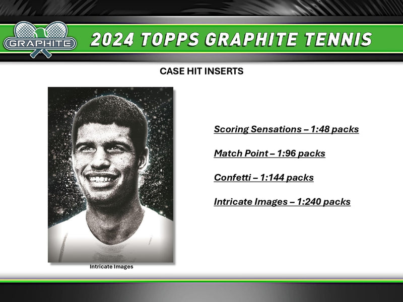 Topps Graphite Tennis 2024 - Hobby Box