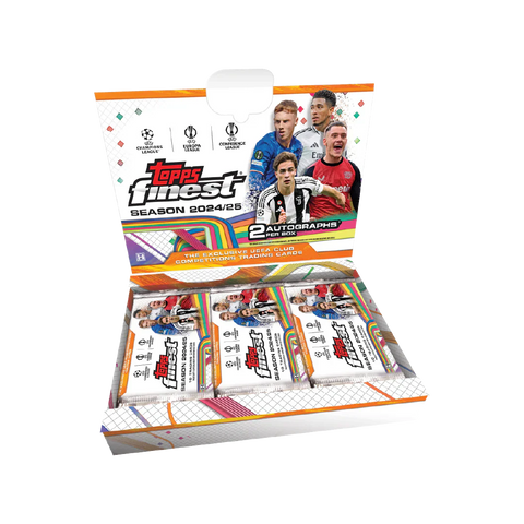 Topps Finest UEFA Club Competitions 2024/25 - Hobby Box