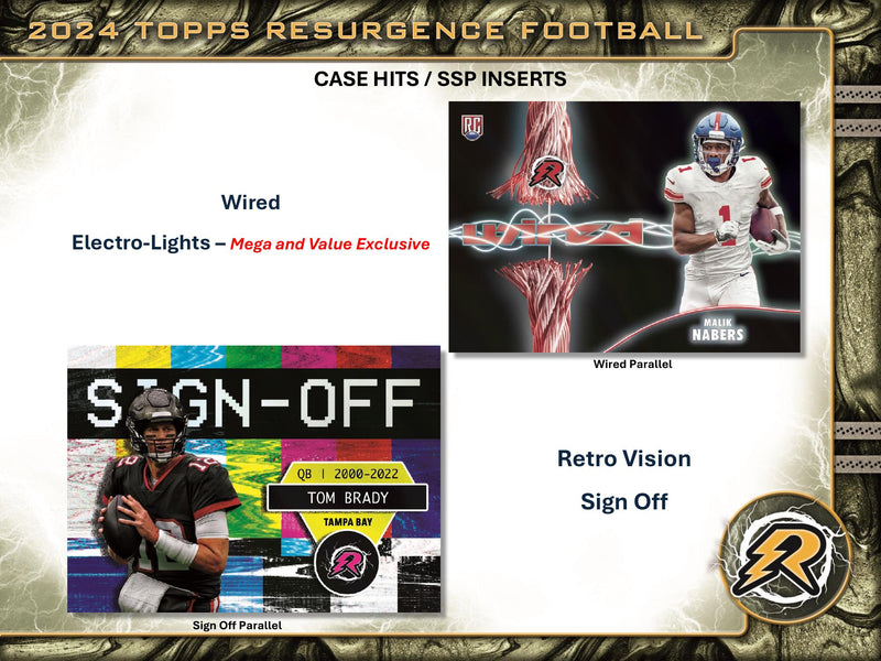 Topps Resurgence Football 2024 - Mega Box