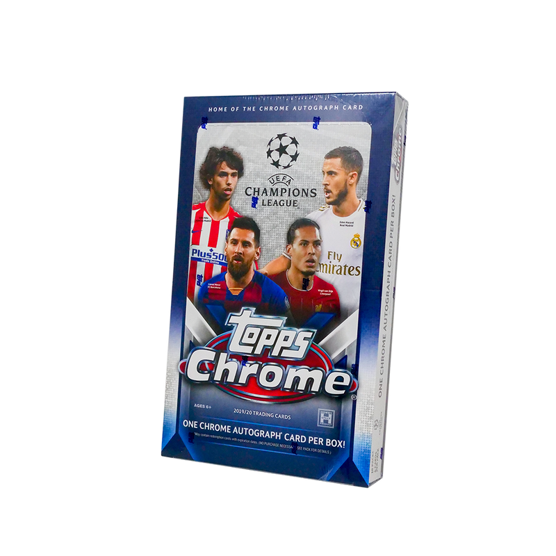 Topps Chrome UEFA Champions League 2019/20 - Hobby Box