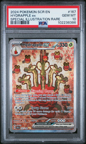 Hydrapple Ex [Special Illustration Rare] #167 PSA 10 [Stellar Crown 2024]