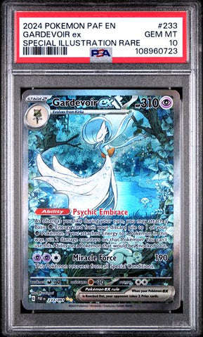 Gardevoir Ex [Special Illustration Rare] #233 PSA 10 [Pokemon Paldean Fates 2024]
