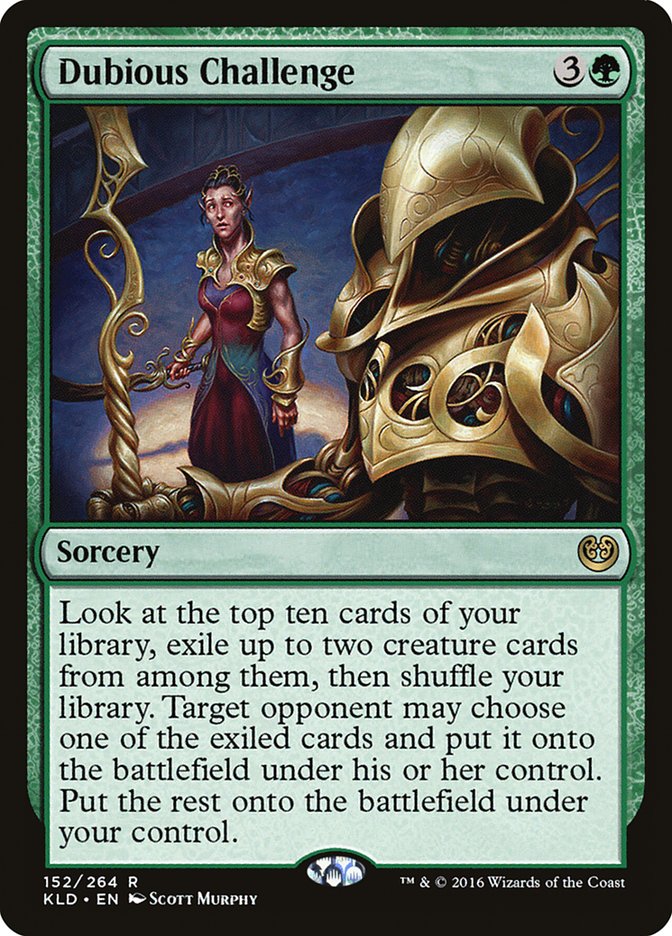 Dubious Challenge [Kaladesh]