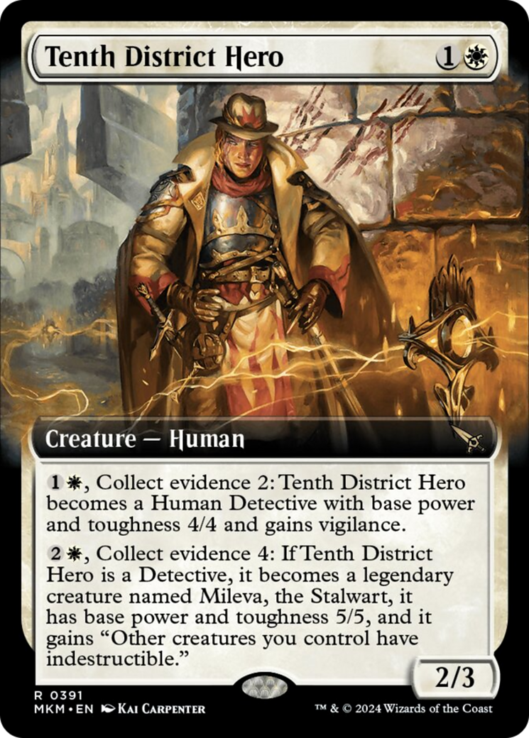 Tenth District Hero (Extended Art) [Murders at Karlov Manor]