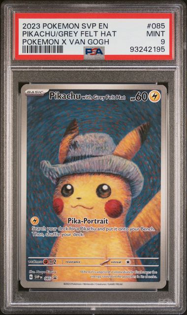 Pikachu With Grey Felt Hat