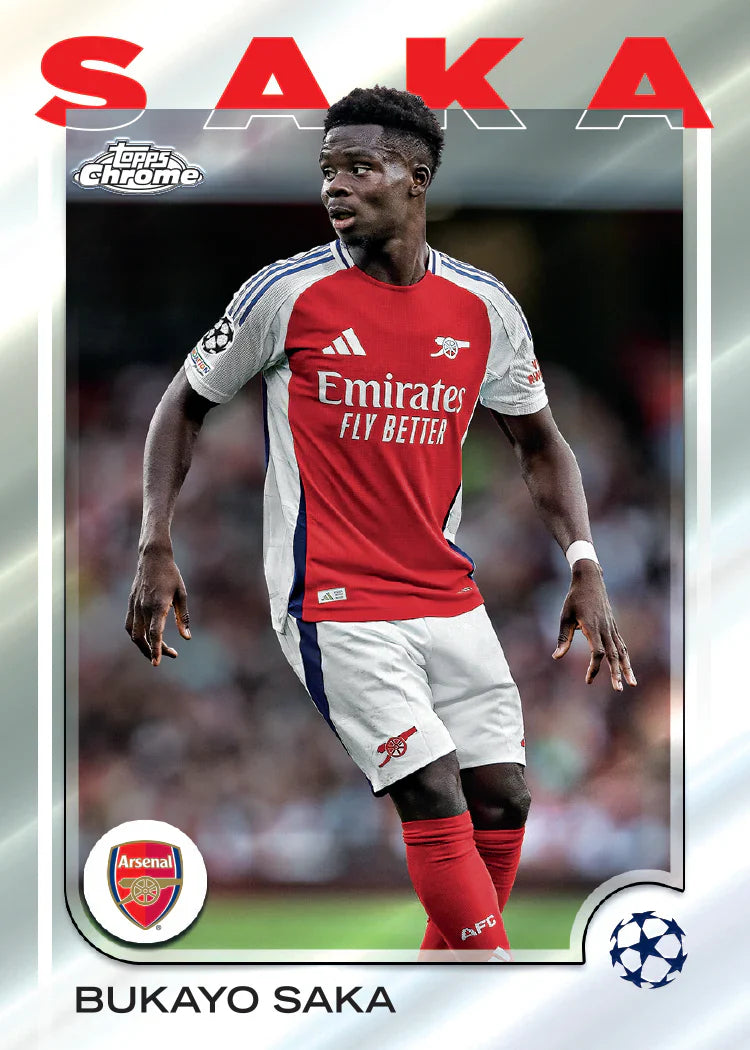Topps Chrome UEFA Club Competitions 2024/25 - Hanger Pack