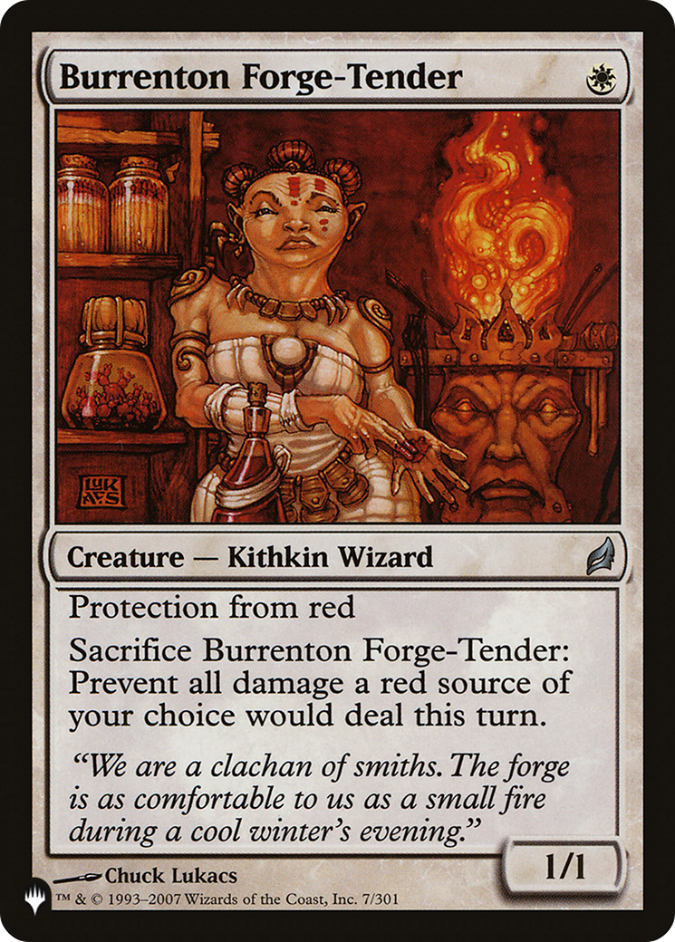 Burrenton Forge-Tender [The List Reprints]