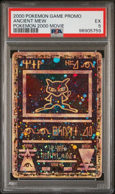 Ancient Mew PSA 5 [2000 Movie Promo]