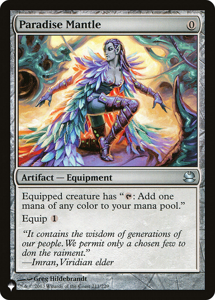 Paradise Mantle [The List Reprints]