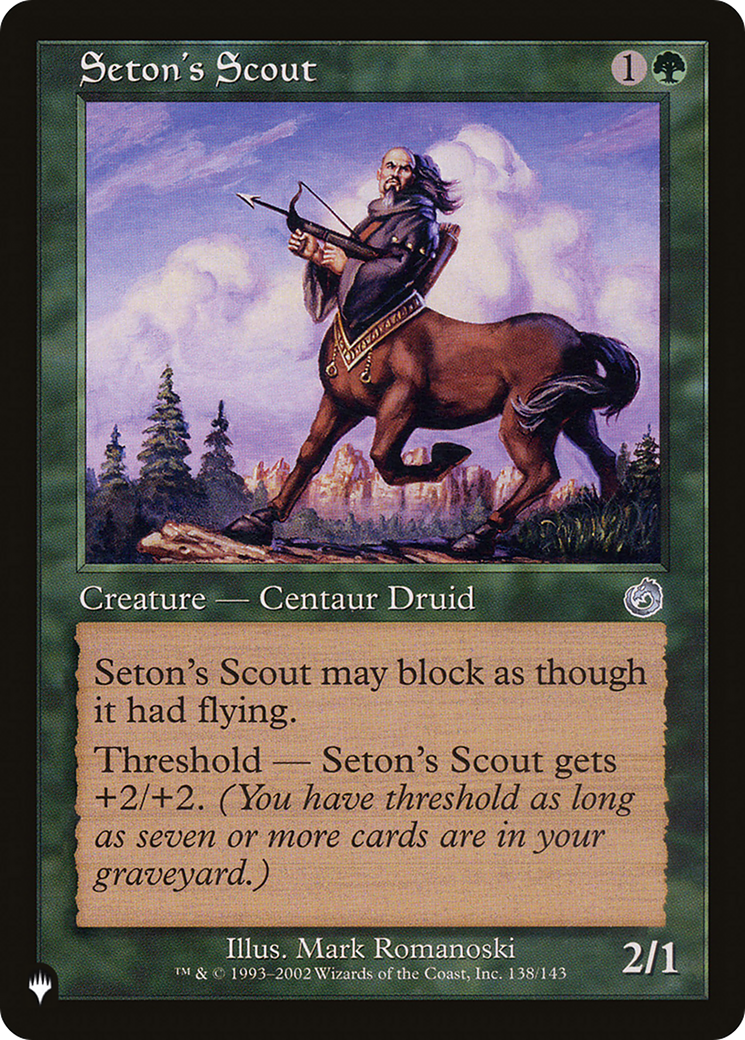 Seton's Scout [The List Reprints]