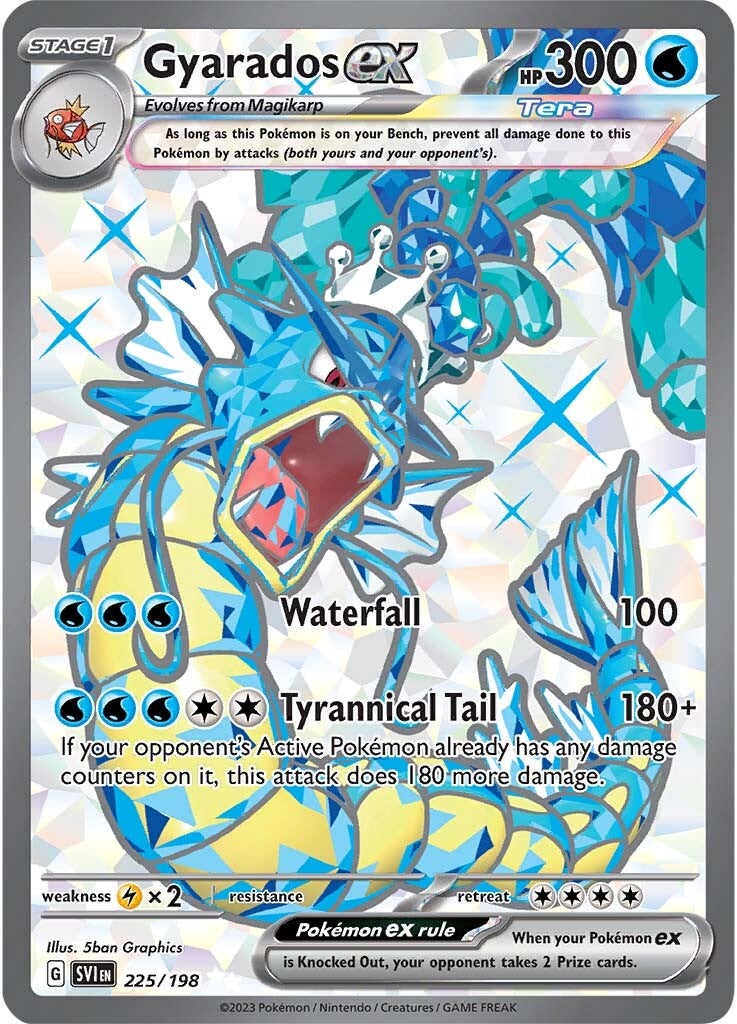 Gyarados ex (225/198) [Scarlet & Violet: Base Set]