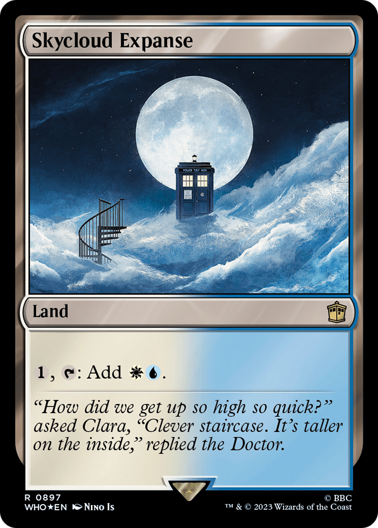 Skycloud Expanse (Surge Foil) [Doctor Who]