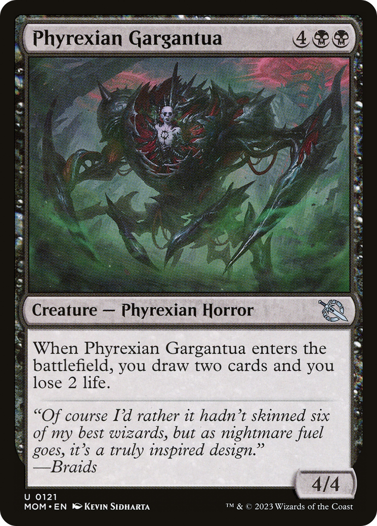 Phyrexian Gargantua [March of the Machine]