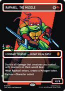 Raphael, the Muscle (0091) (Borderless) (Surge Foil) [Teenage Mutant Ninja Turtles Commander]