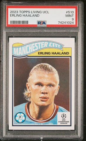 Erling Haaland #510 PSA 9 [2023 Topps Living Legend UCL]