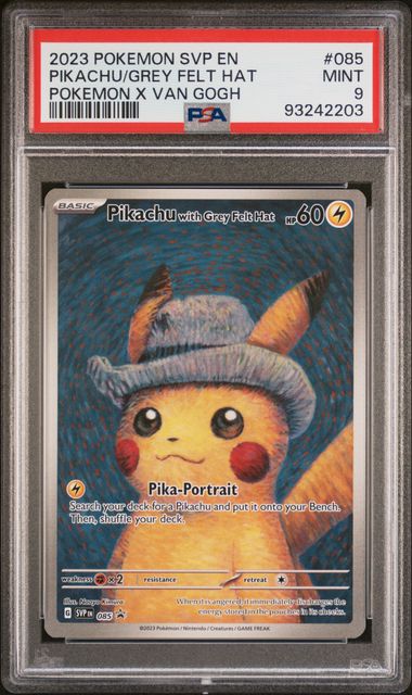 Pikachu With Grey Felt Hat
