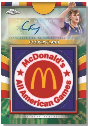 Topps Chrome McDonalds All American Basketball 2024 - Hobby Box